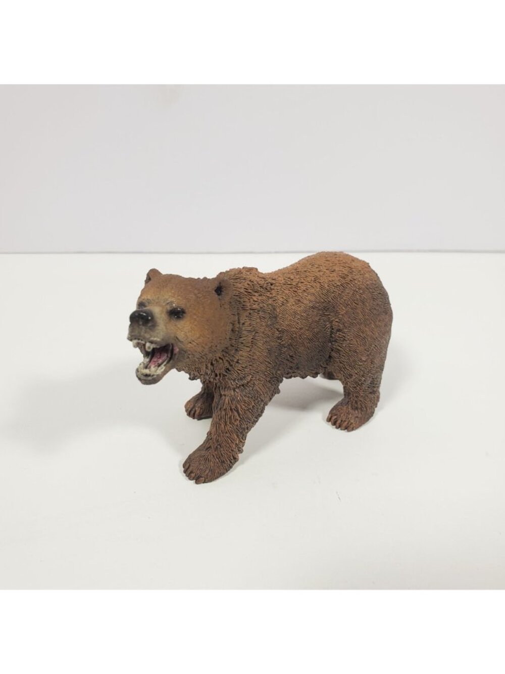 2012 Schleich Grizzly Bear 4" Growling Brown Am Limes D73527 - Picture 3 of 15